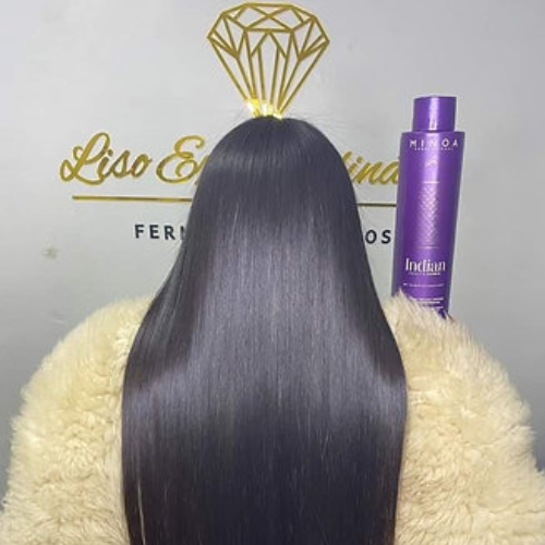 Lissage indien naturel