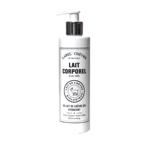 lait corporel au lait de chèvre