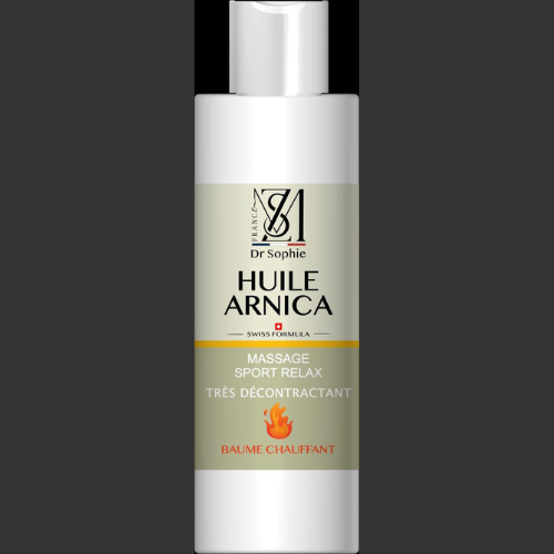 Huile arnica massage sport